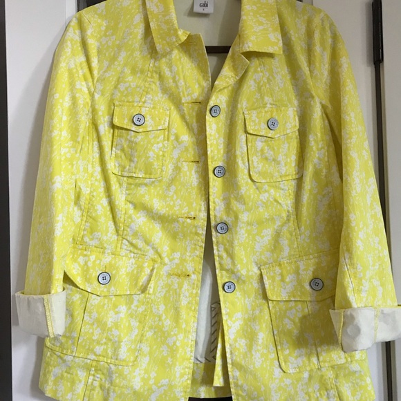 CAbi Field Jacket Blazer NWOT size 6 - Picture 2 of 4